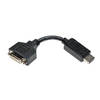 Tripp Lite Displayport To Dvi Adapter Vid P134-000-50BK